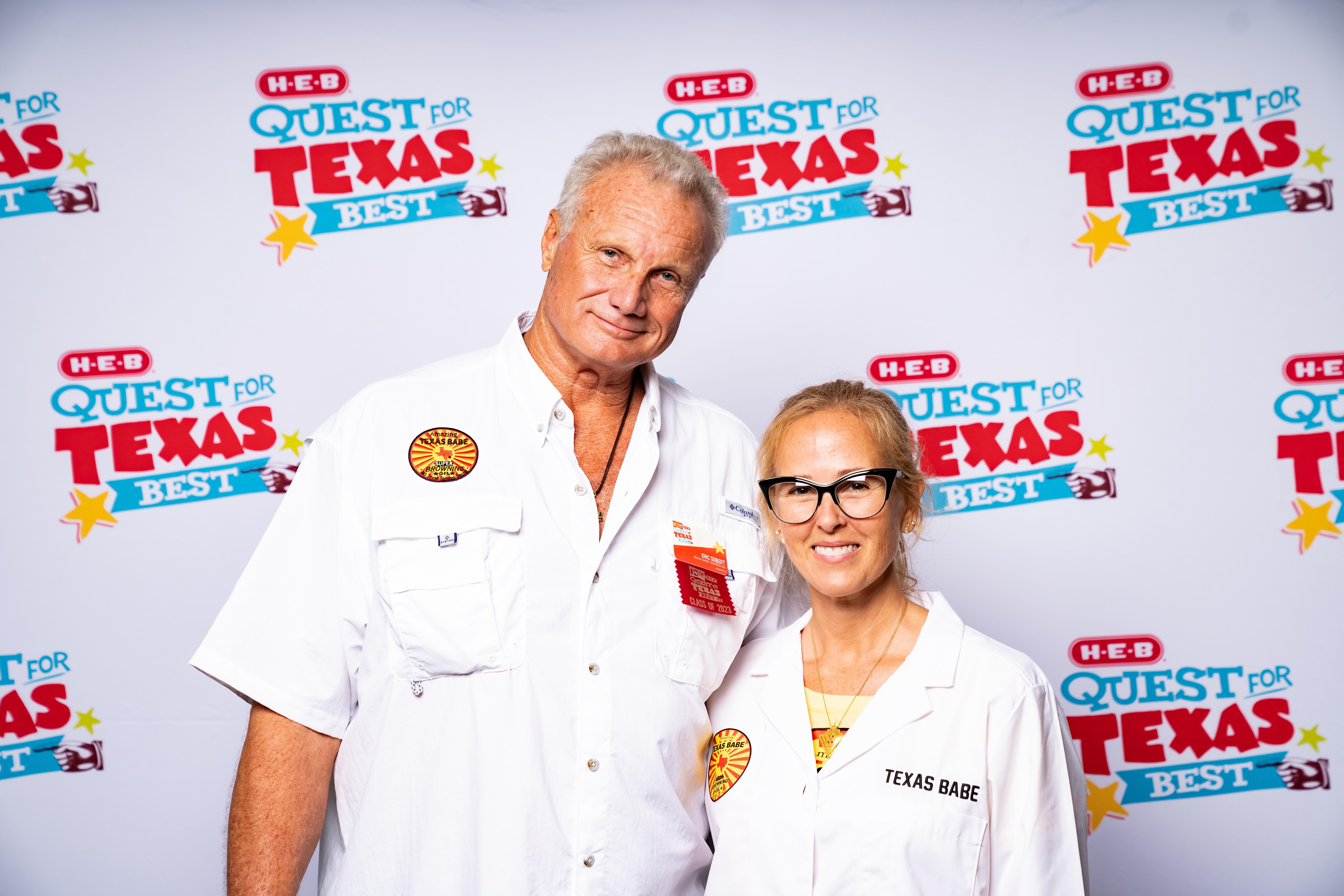 Eric and Shereen Seibert, Texas Babe Tanning Oil, Photo Courtesy of H-E-B