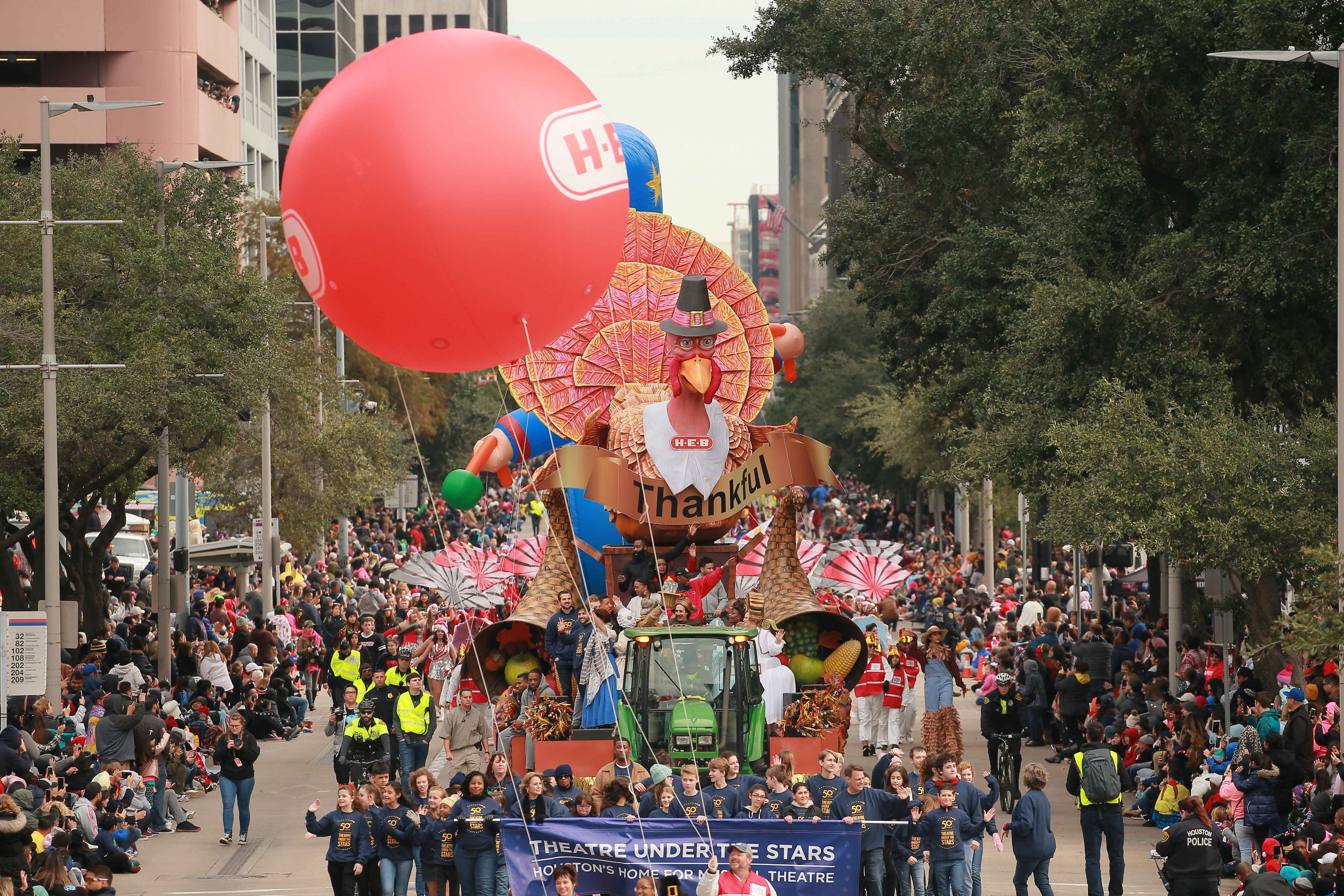 The 70th Annual HEB Thanksgiving Parade in Houston to be broadcast in
