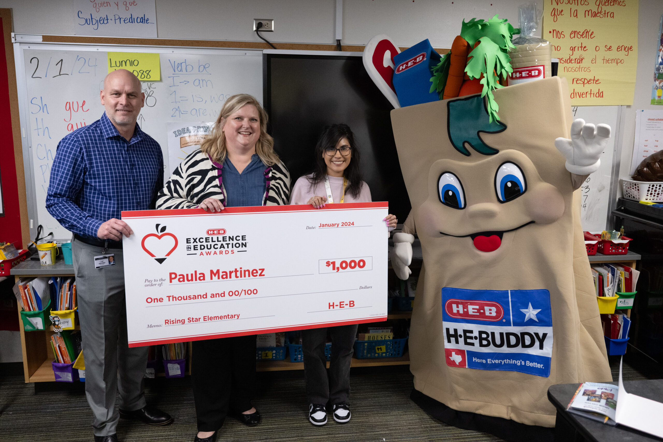 H-E-B Excellence in Education 2024